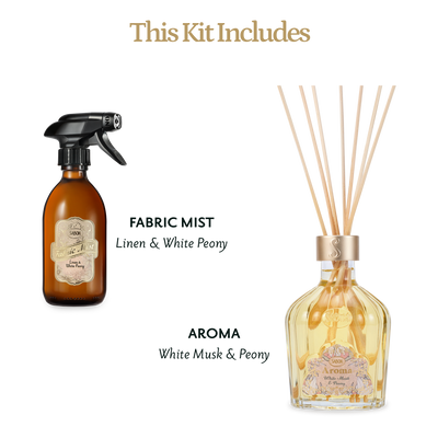 Peony Serenity Home Gift Set