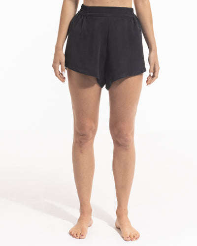niLuu Women's Harper Teddy Shorts NOIR