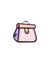 Jump From Paper 2D Shoulder Bag CAKE Pink Image 2