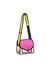 Jump From Paper 2D Shoulder Bag GIGGLE CLASSIC COLLECTION Pink/Yellow