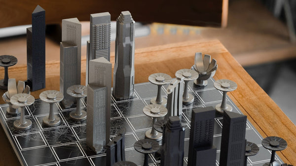 Iconic Architecture in Chess Sets - Toytoise