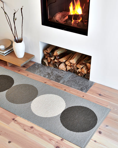 Pappelina Rug ADA Grey 2.25 x 7.5 ft