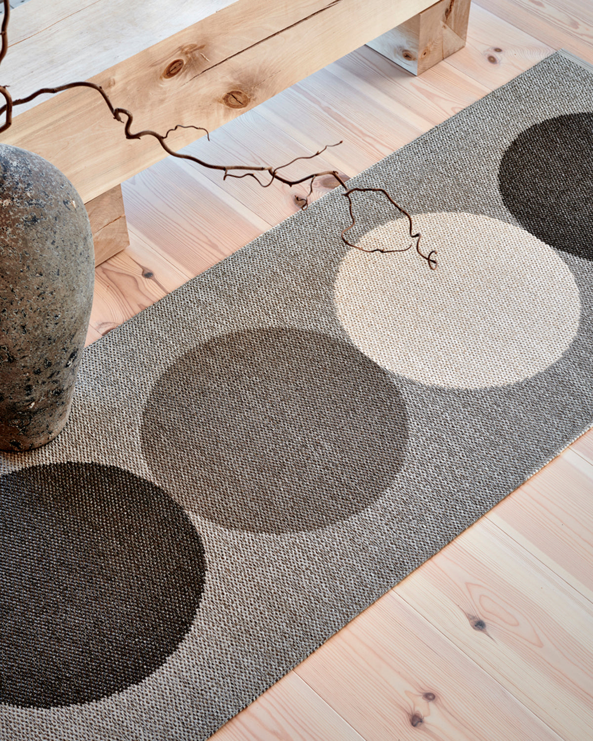 Rug OTTO Clay/ Background Linen 2.25 x 9 ft