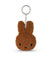 Keychain Plush MIFFY Flat 100% recycled Tiny Teddy 4"