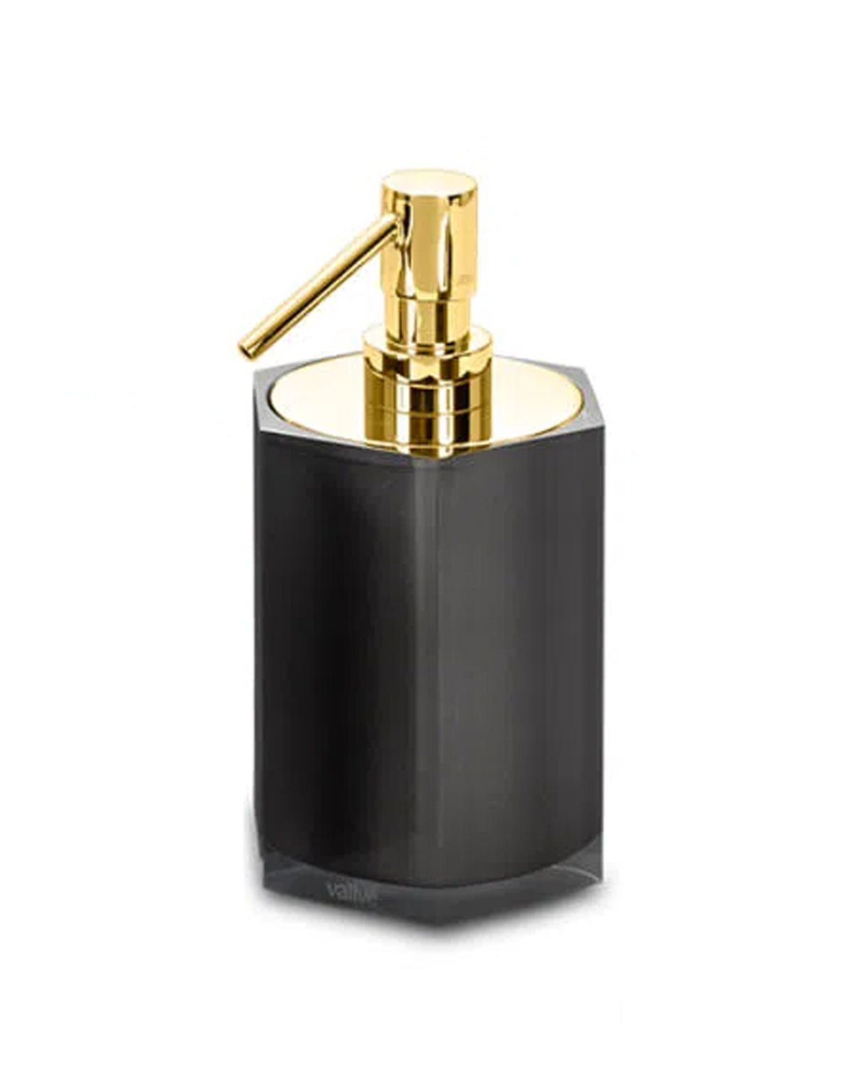 Soap Dispenser HEXA Black/Matte/Gold