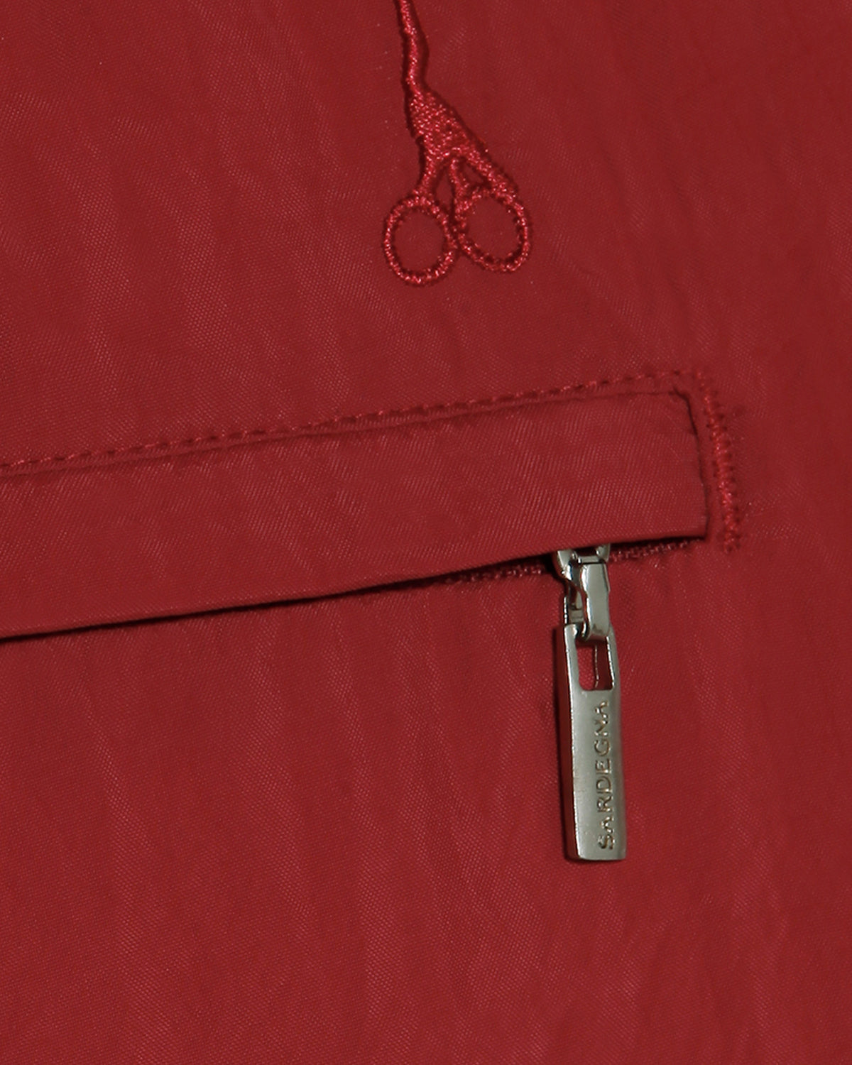 Sardegna Sartoria Men's Swim Shorts COSTE Red