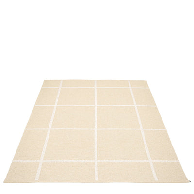 Pappelina Rug ADA Cream/White Met. 6 x 8.5 ft.