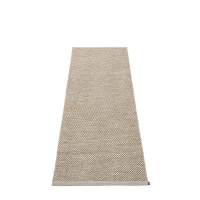 Pappelina Rug EFFI Warm Grey 2.25 x 6.5 ft
