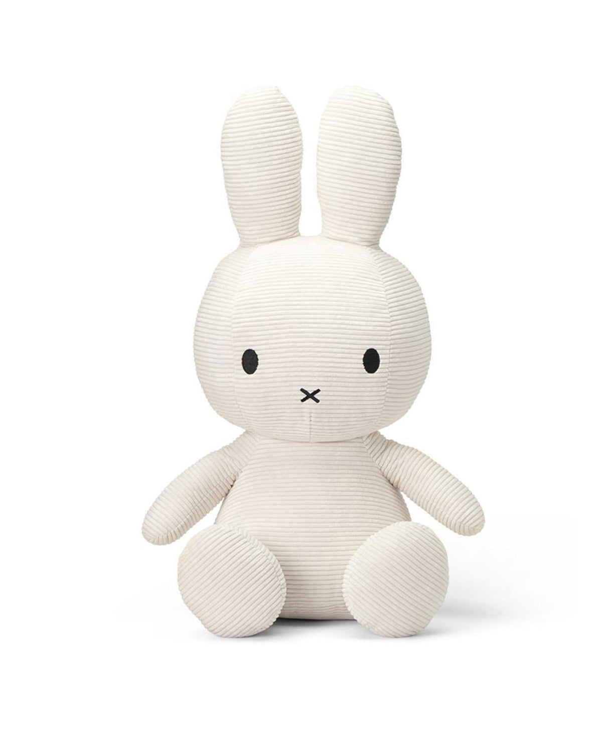 Plush MIFFY Sitting Corduroy Offwhite 20"