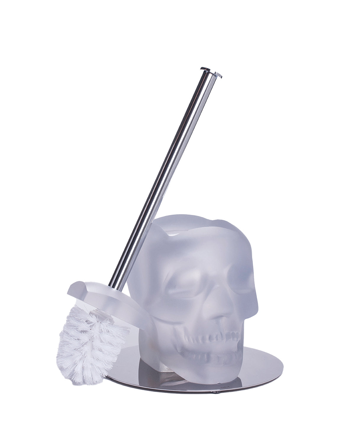 Toilet Brush CRANIUM Clear