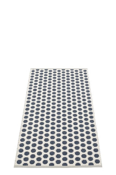 Rug NOA Dark Blue/Vanilla/W Grey stripe