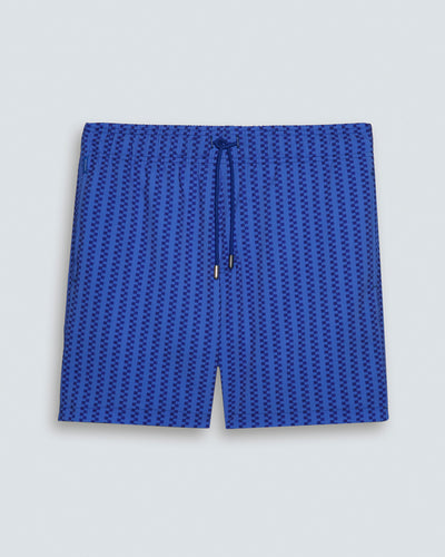 Sardegna Sartoria Men's Swim Shorts ISOLA Cucire All Blue