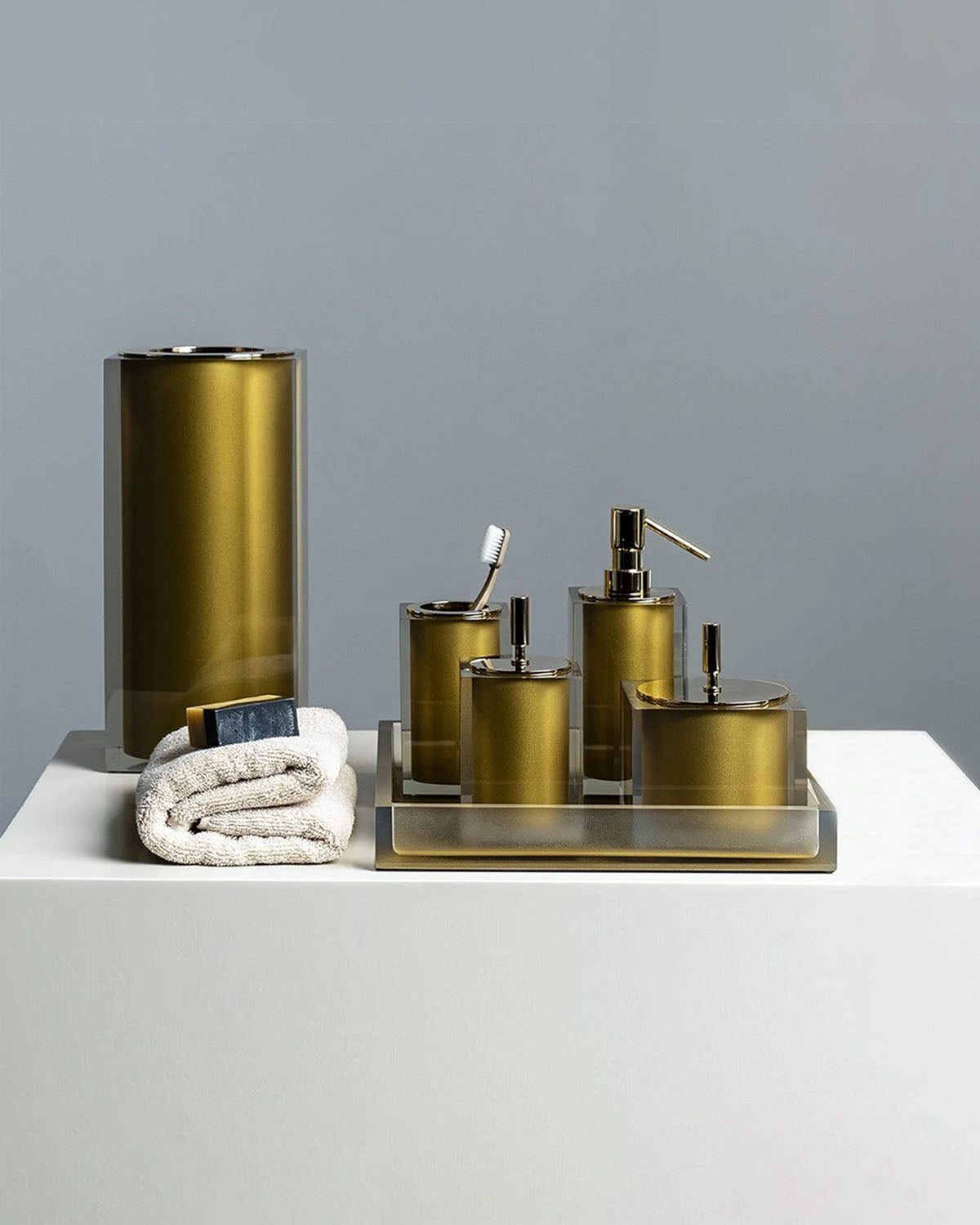 Cotton Holder GLOSS Gold