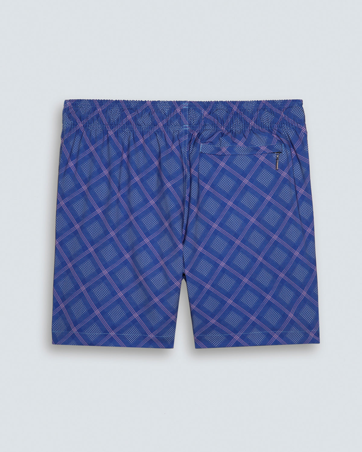 Sardegna Sartoria Men's Swim Shorts ISOLA Prince of W.Blue Rose