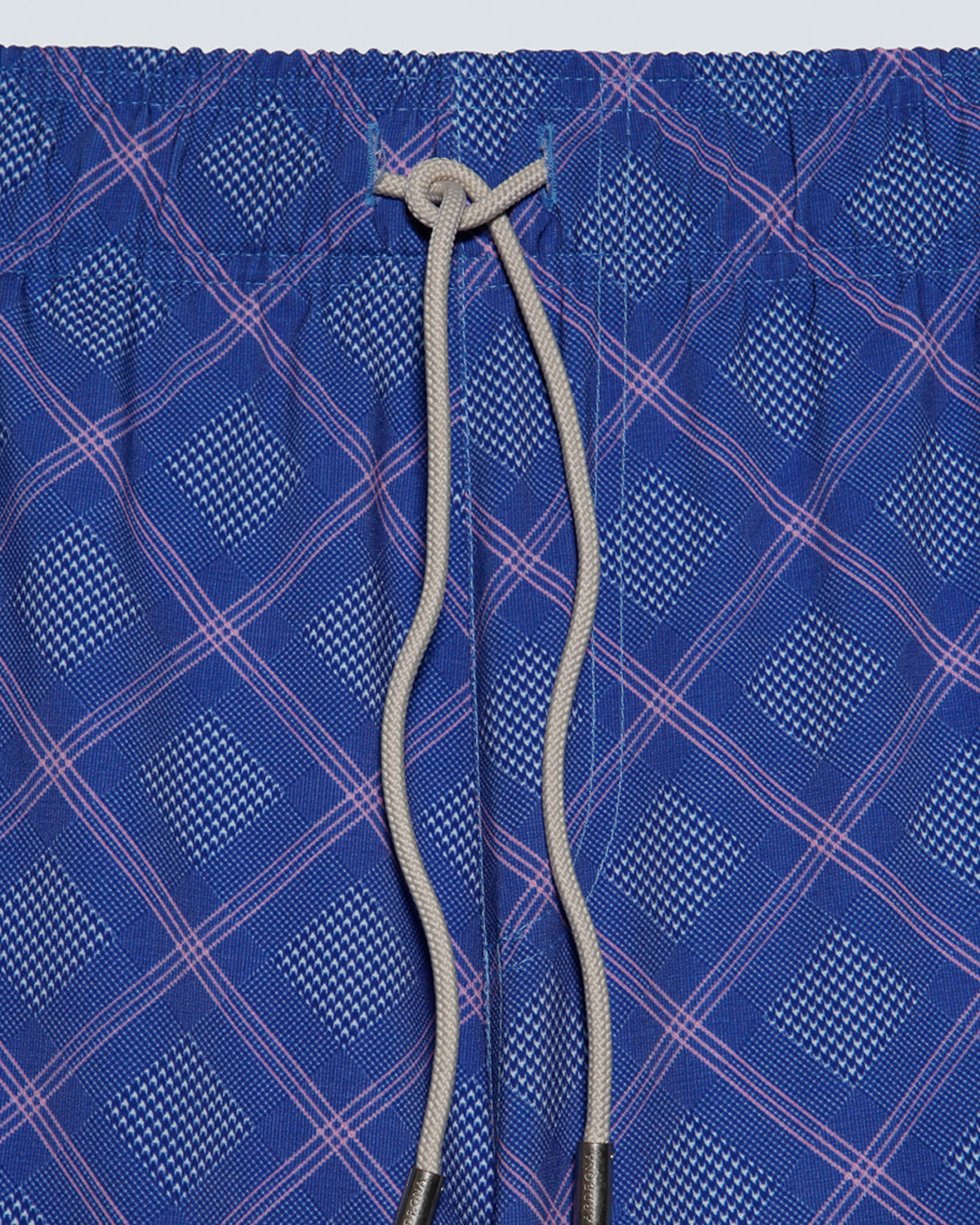 Sardegna Sartoria Men's Swim Shorts ISOLA Prince of W.Blue Rose