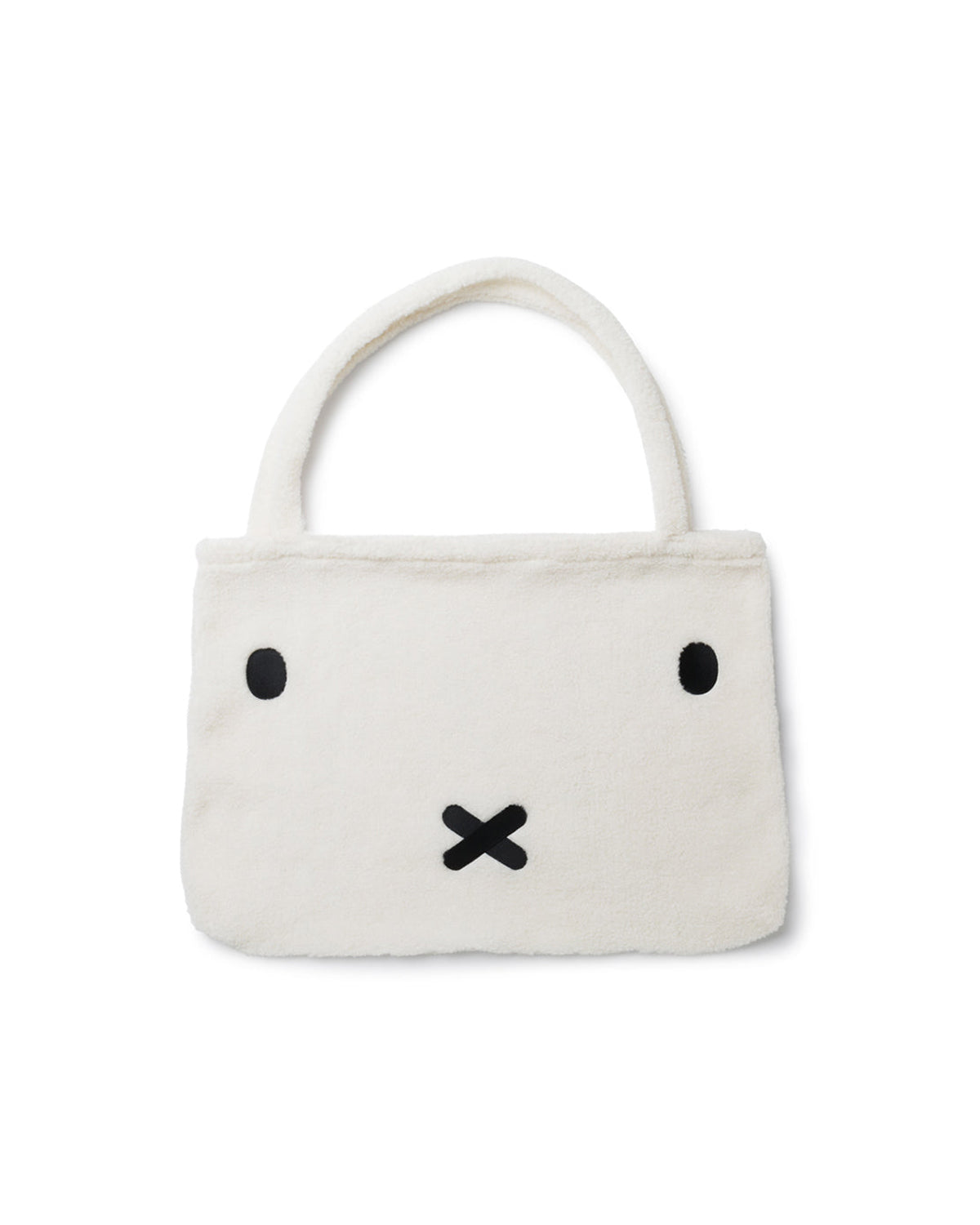 Plush MIFFY Shopping Bag 100% Recycled White Teddy 24"