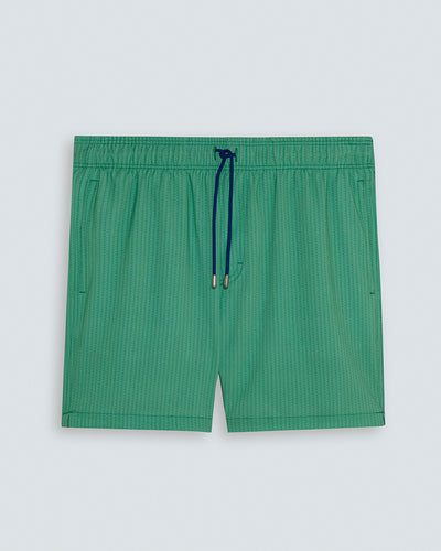 Sardegna Sartoria Men's Swim Shorts ISOLA S Curve Light Green