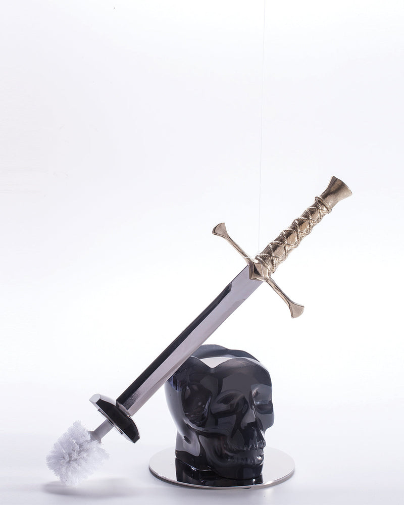 Toilet Brush CRANIUM Smoke