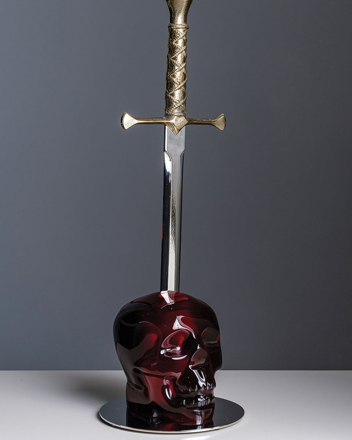 Toilet Brush CRANIUM Red