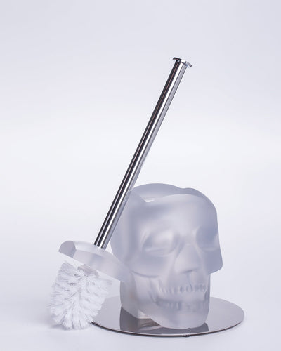 Toilet Brush CRANIUM Clear