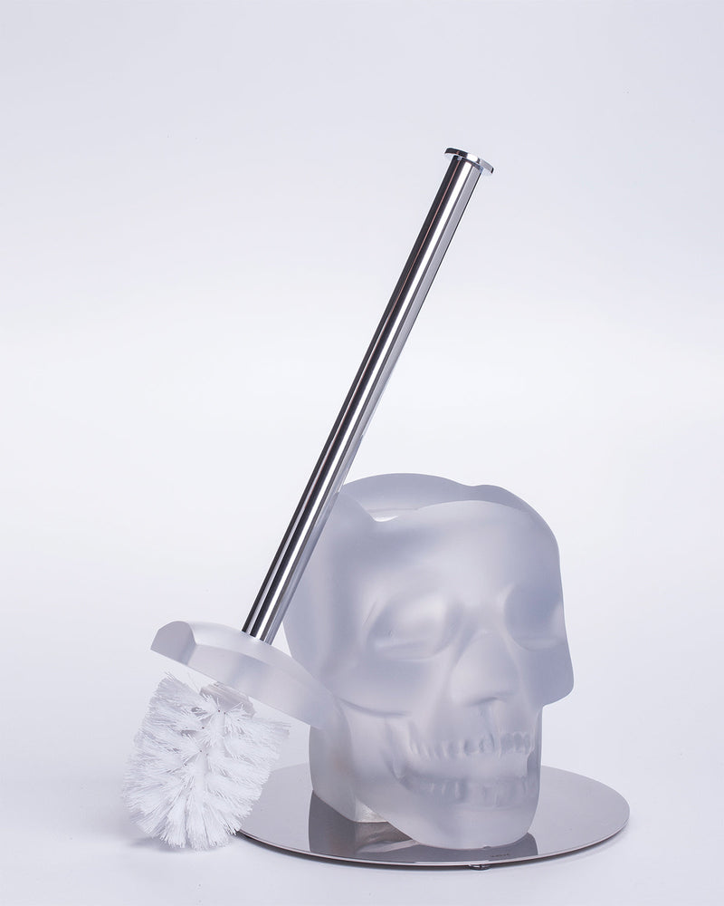 Toilet Brush CRANIUM Clear