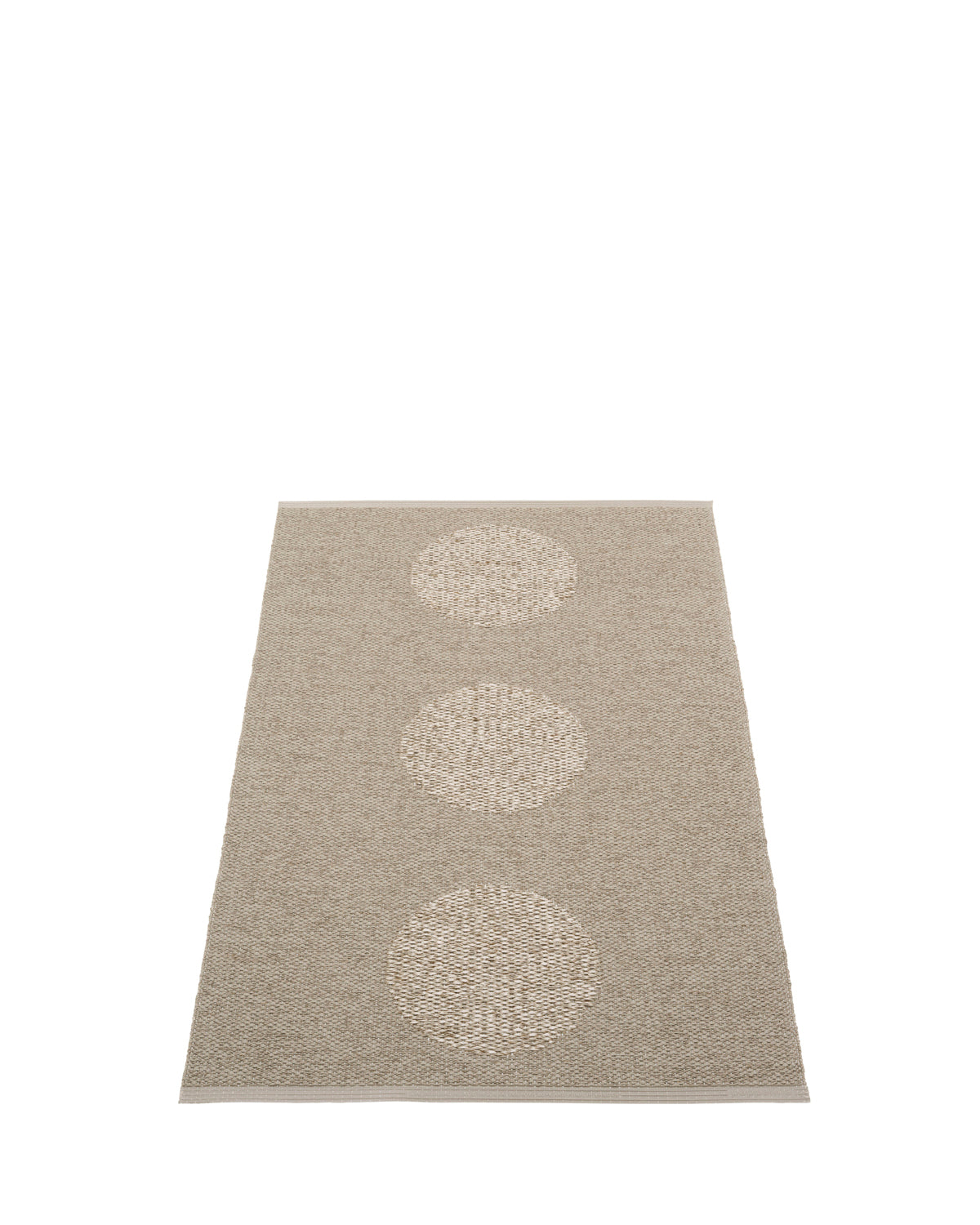 Pappelina Rug VERA 2.0 Dark Linen/Linen Metallic  image 1