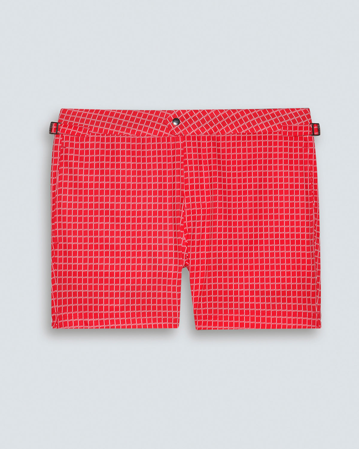 Sardegna Sartoria Men's Swim Shorts MARINE Tweed Red