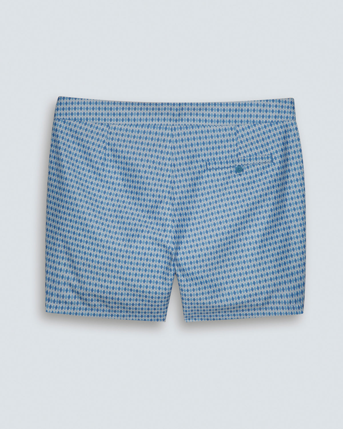 Men's Swim Shorts PENISOLA Argyle Blue Stone