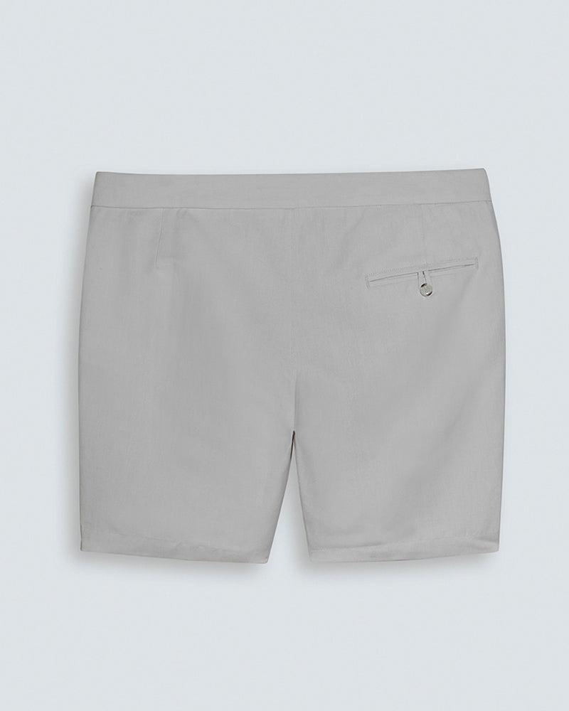 Men's Shorts PORTO CERVO Linen Cross Off White