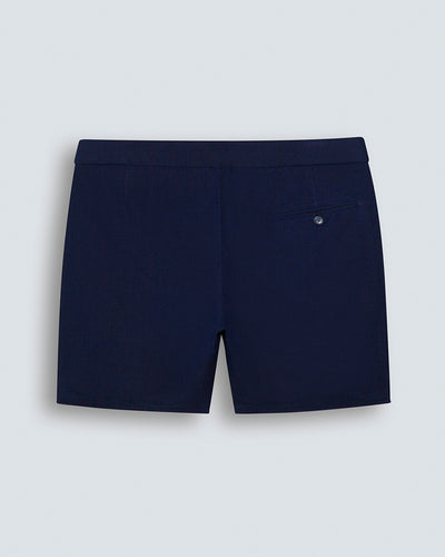 Sardegna Sartoria Men's Shorts PORTO CERVO Cotolin Navy