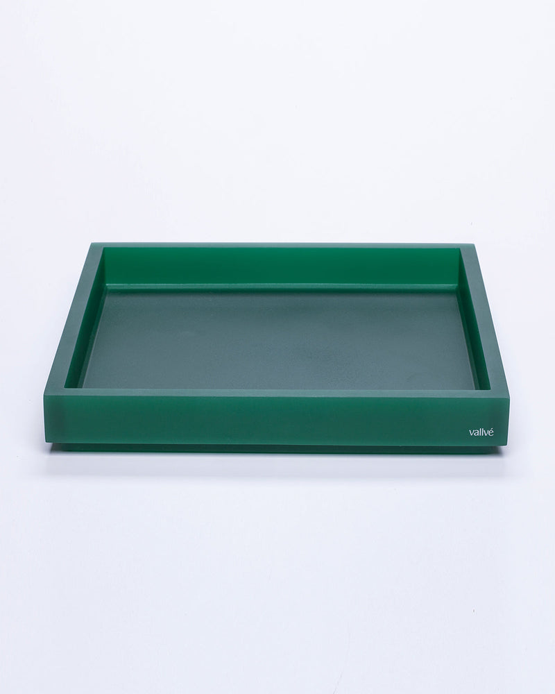 Square Tray METRO Emerald Green