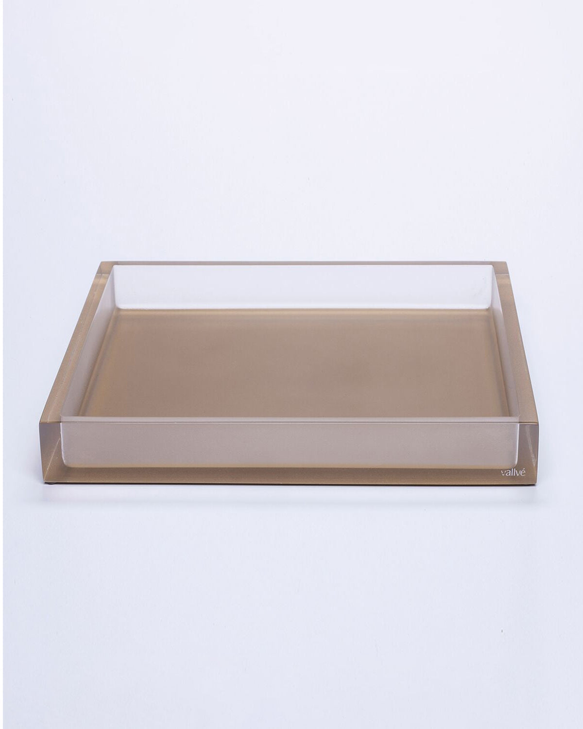 Tray GLOSS Gold Square