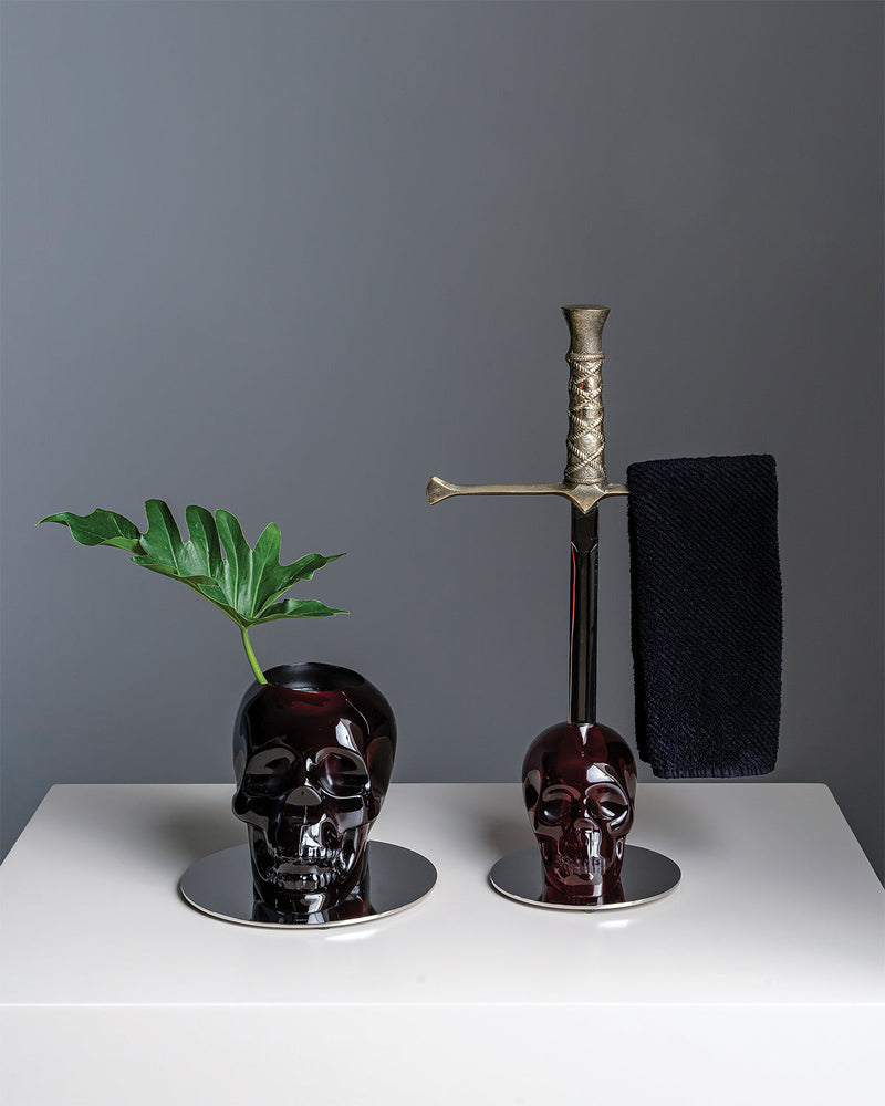 Towel Rack CRANIUM Red