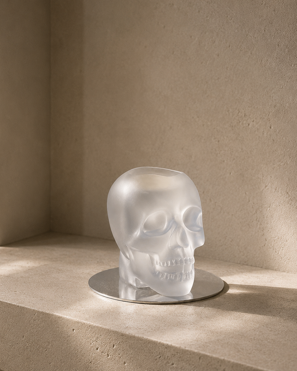 Vase CRANIUM Clear
