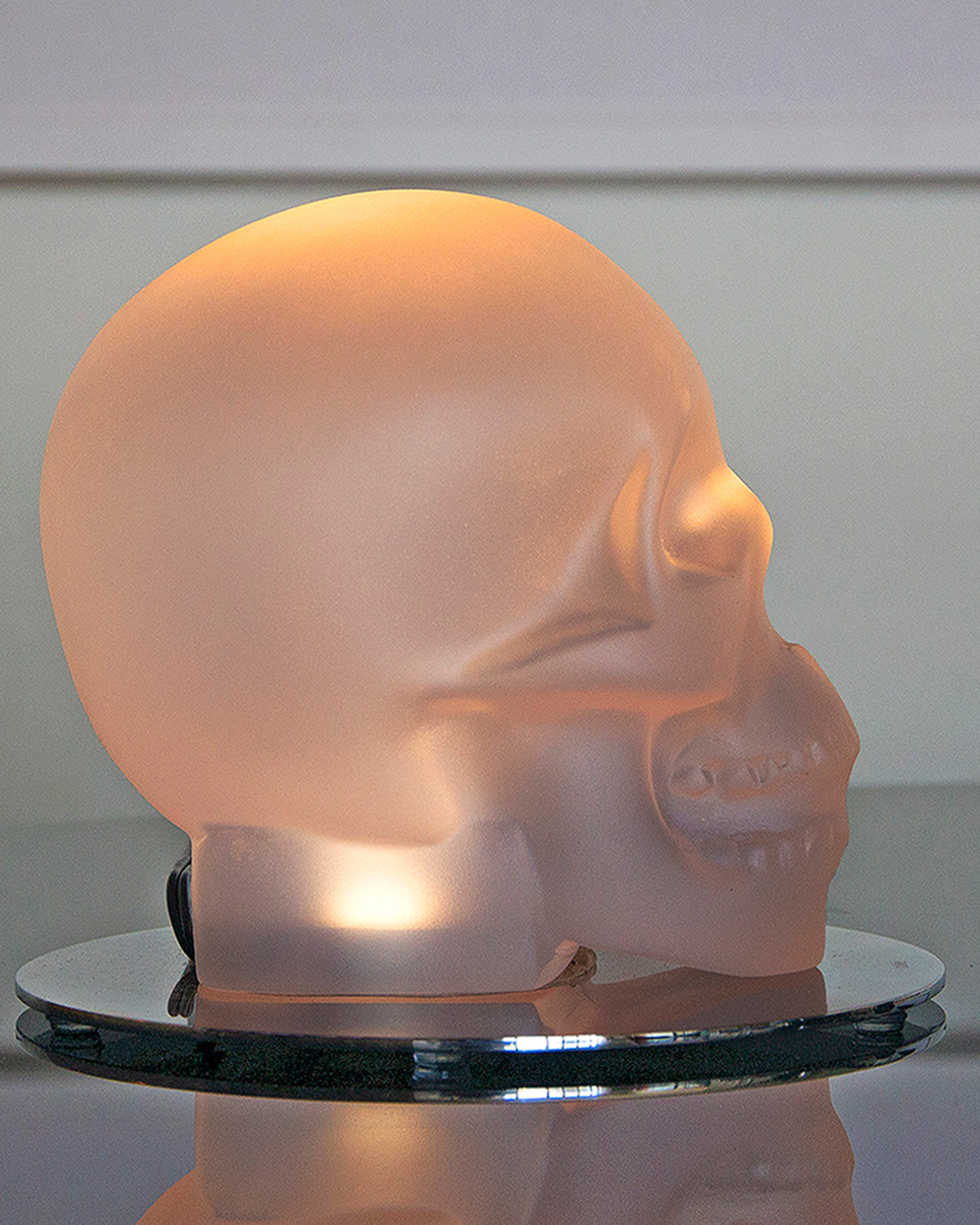 Light Fixture Cranium Vintage Clear