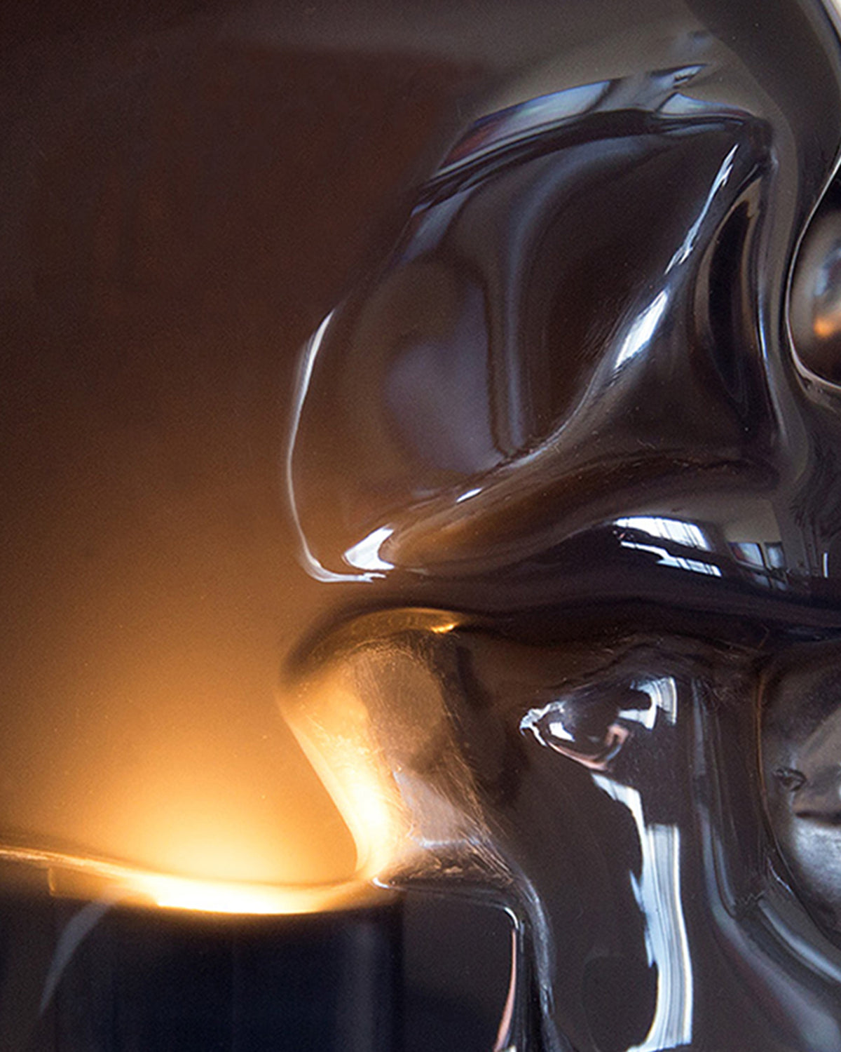 Light Fixture Cranium Vintage Smoke