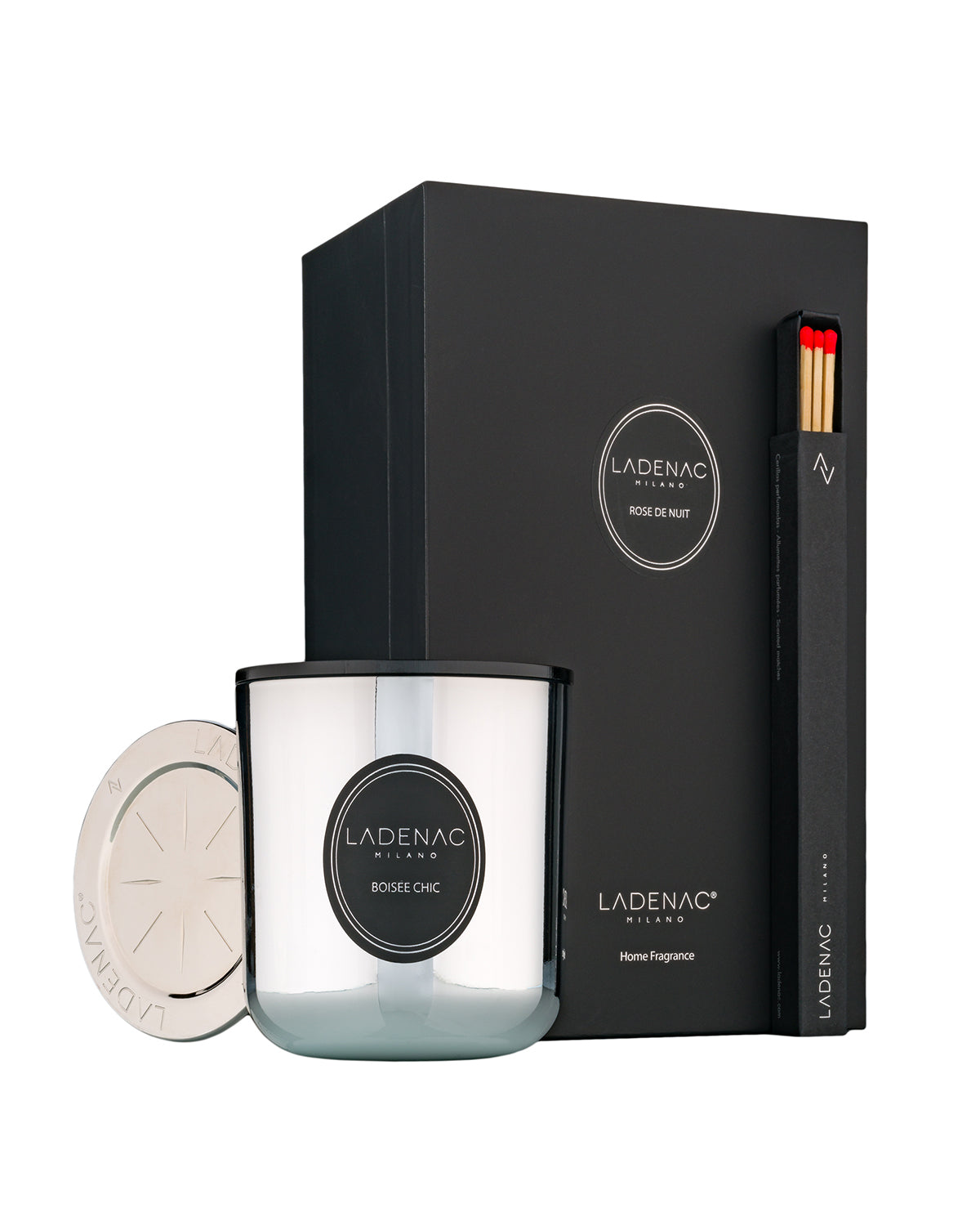 Candle in Jar URBAN SENSES 200gr Grey Boisee Chic 8.86 x 5.91 x 3.54 in