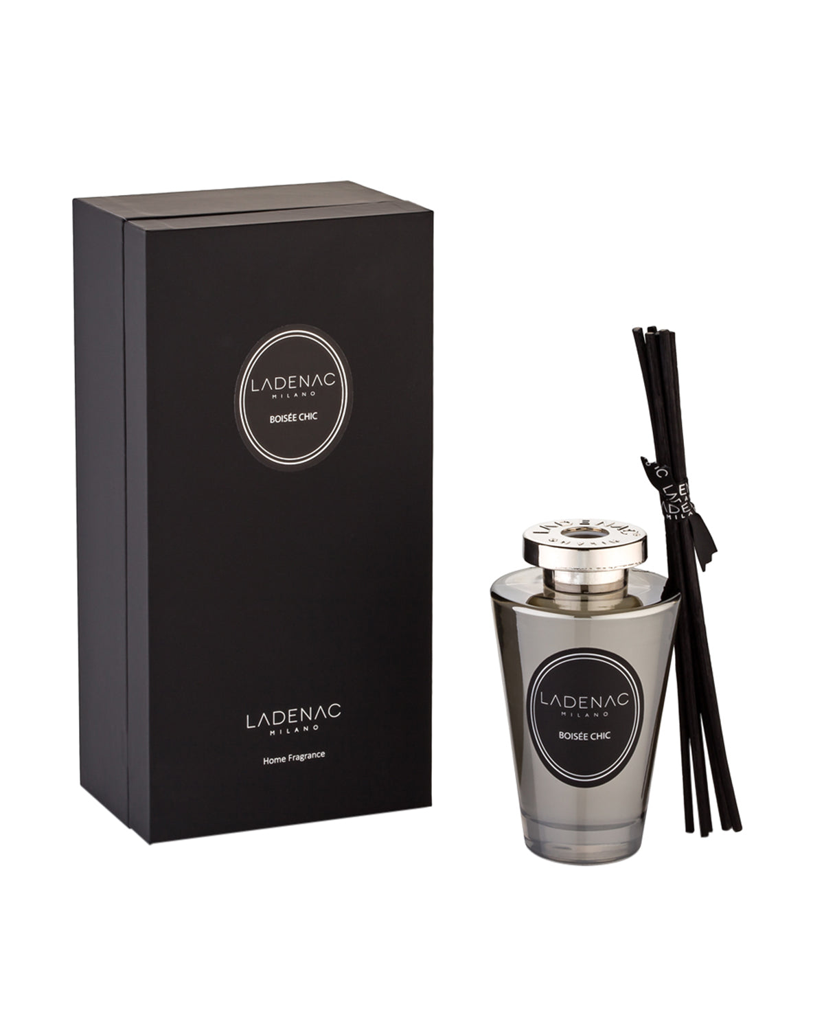 Reed Diffuser URBAN SENSES 200ml Grey Boisee Chic 3.74 x 5.91 x 8.86 in