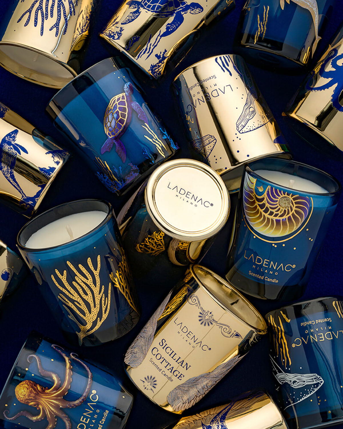 Advent Calendar THE LEGEND OF COLAPESCE votive set of 25 10.63 x 5.51 x 13.19 in