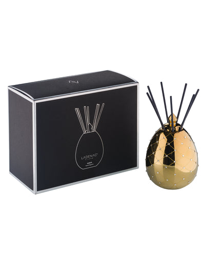Diffuser Mikado BOIS DE ROUSSIE  Gold and Crystals  8.5oz