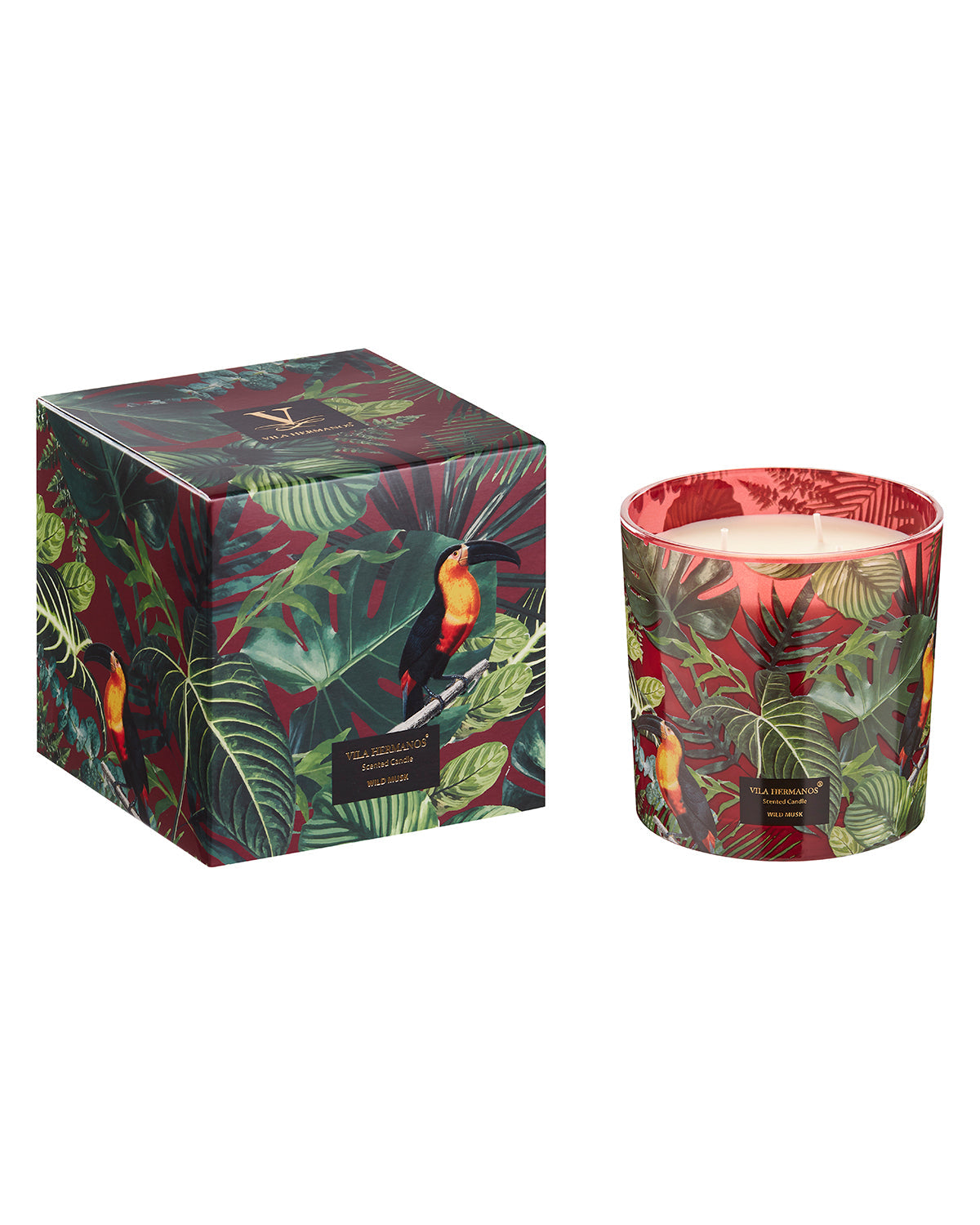 Candle in Jar JUNGLETOPIA WILD MUSK 650gr 4.92 diam. X 4.92 in