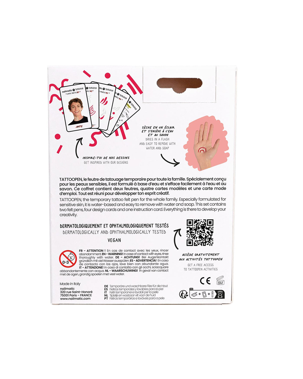 Nailmatic TATTOOPEN Set - Arty