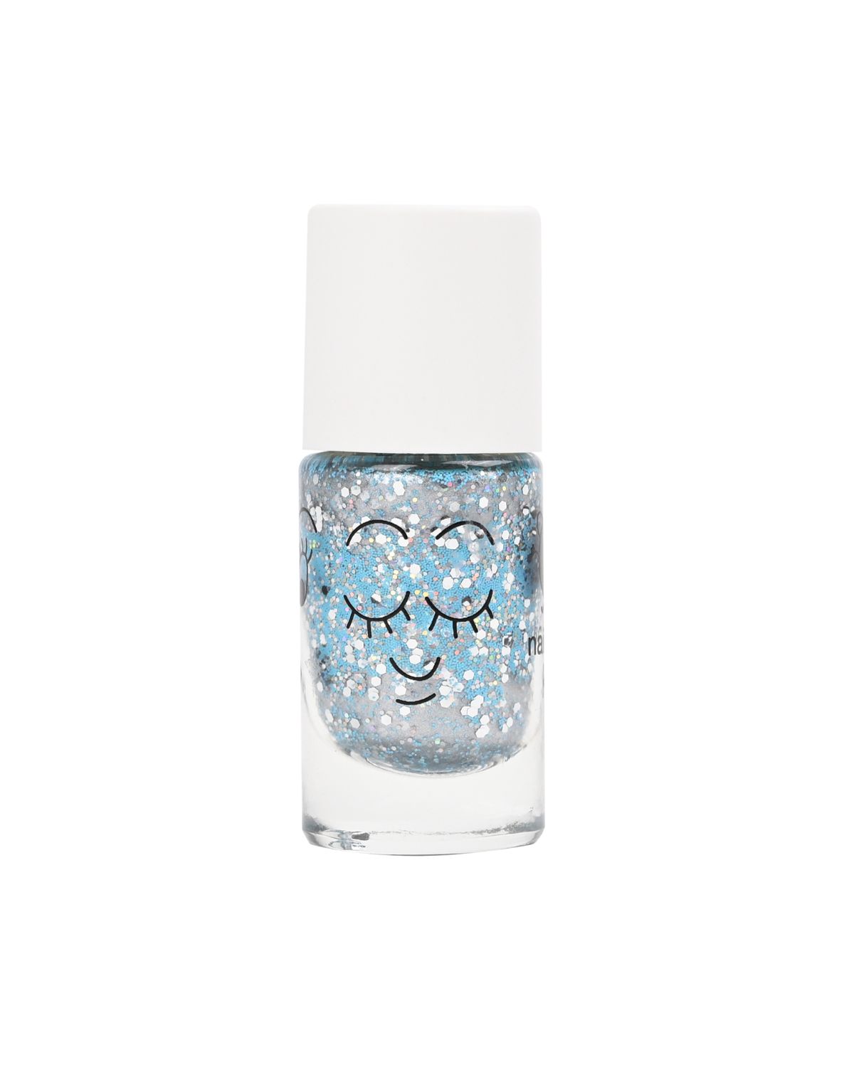 Nail Polish for Kids Glitter Blue