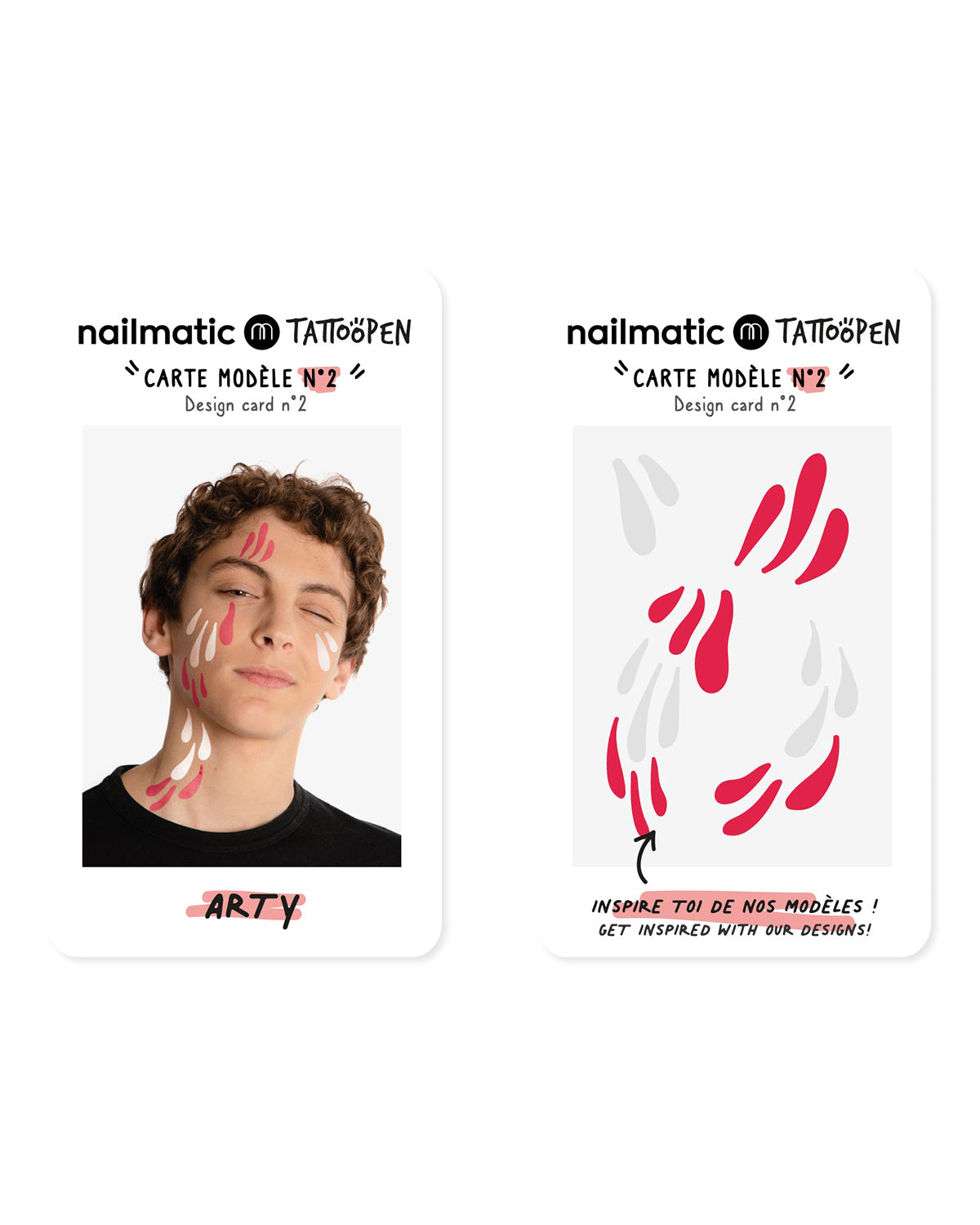 Nailmatic TATTOOPEN Set - Arty