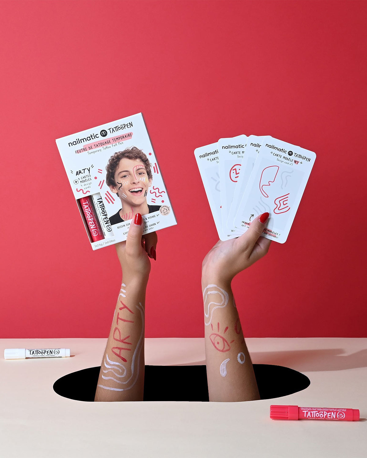 Nailmatic TATTOOPEN Set - Arty