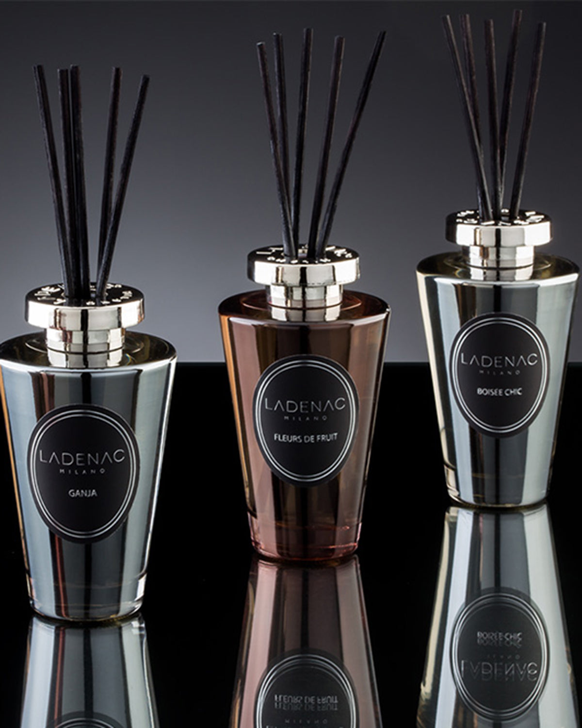 Reed Diffuser URBAN SENSES 200ml Grey Aromatic Lounge 3.74 x 5.91 x 8.86 in