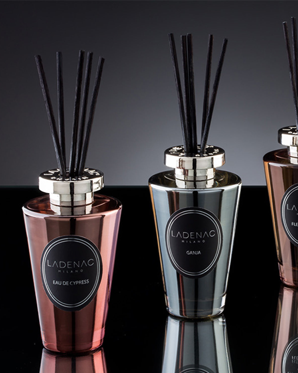 Reed Diffuser URBAN SENSES 200ml Grey Aromatic Lounge 3.74 x 5.91 x 8.86 in