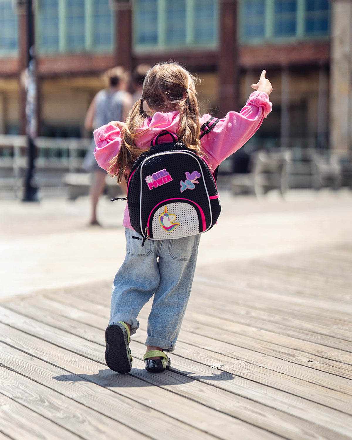 Light Plus Nine Backpack Little STARTER Neon Pink with Nimix Fairy Set