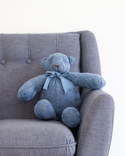 Plush CABLE KNIT TEDDY BEAR Colors
