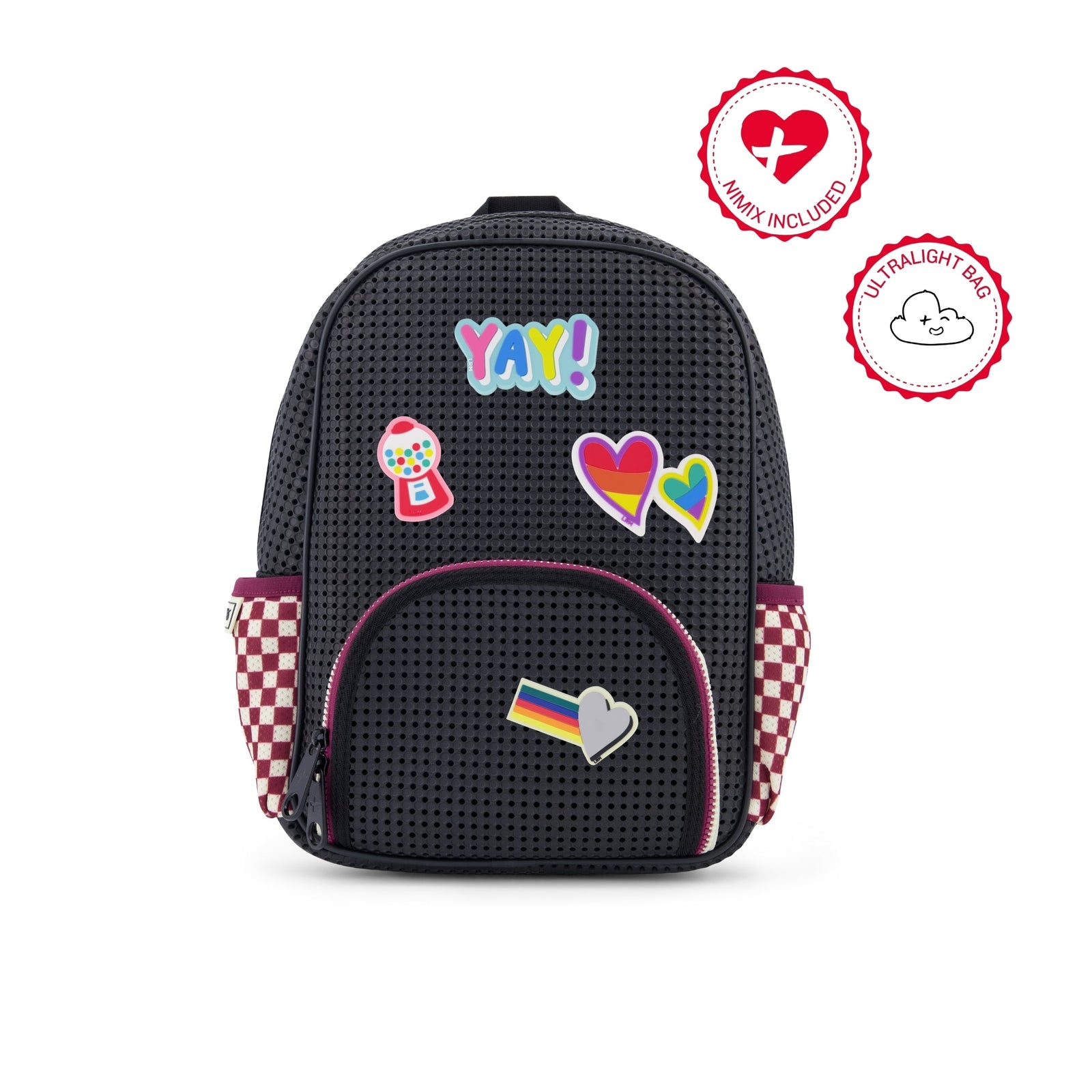 Starter Backpack Checkered Brick with Nimix Yay Set